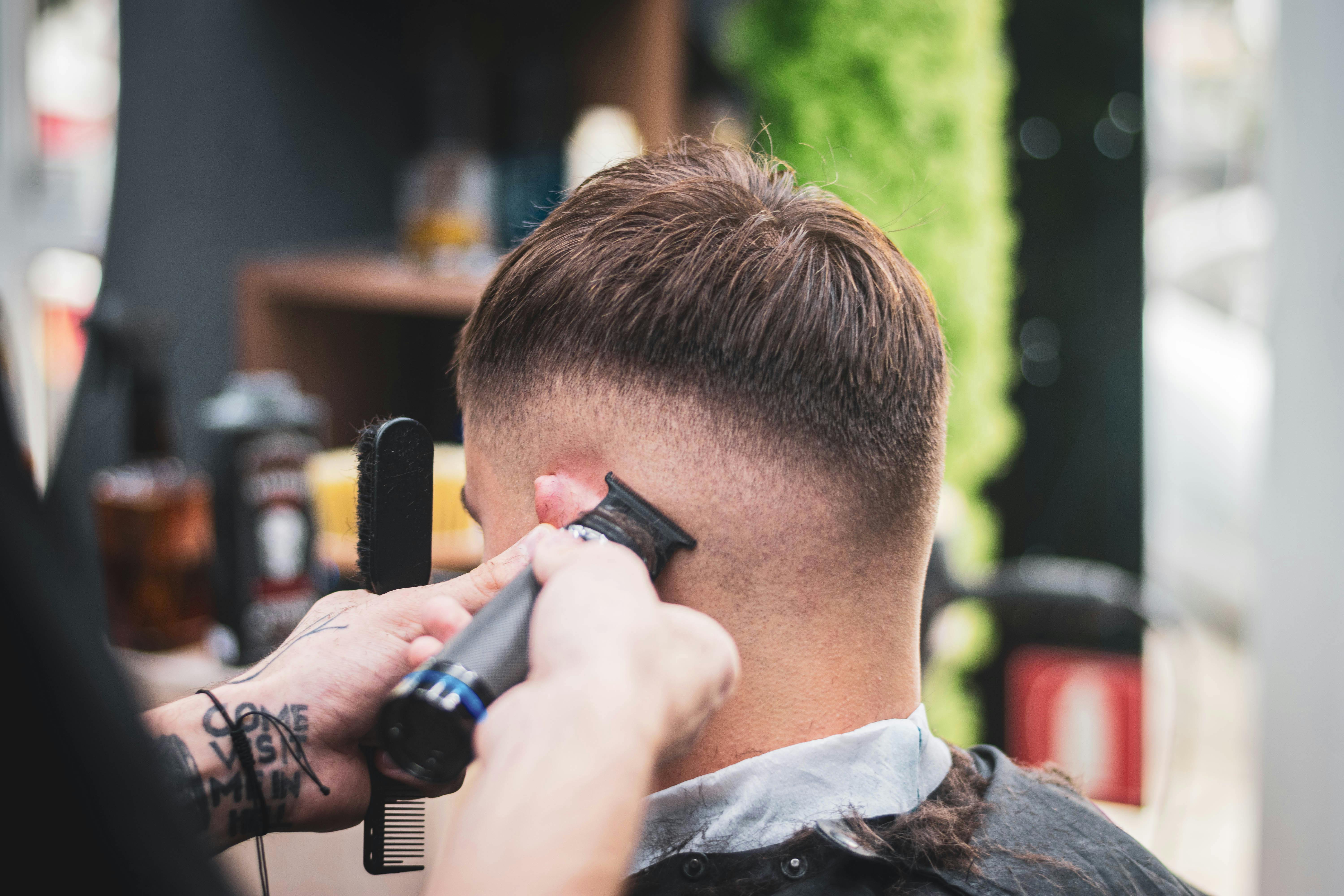 Cut in progress